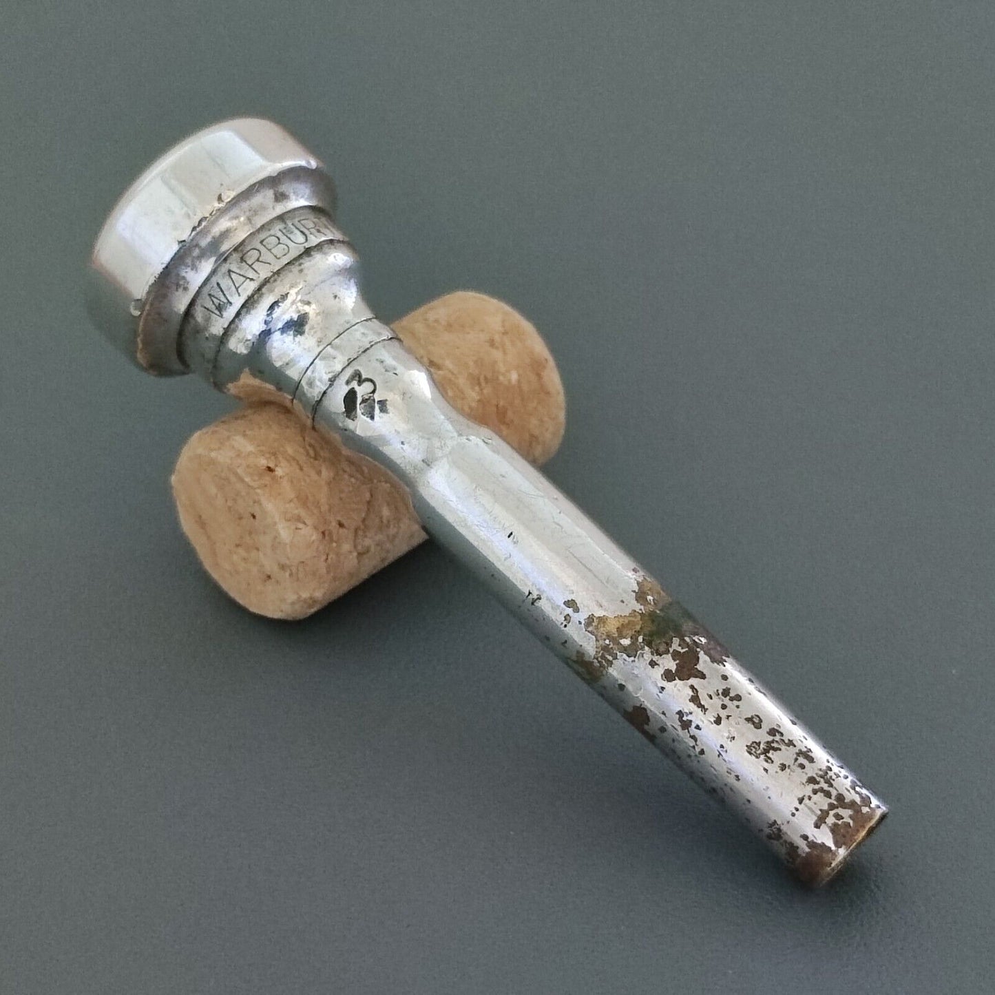 Warburton FT.LAUD 9M Backbore 3 Trumpet Mouthpiece Vintage