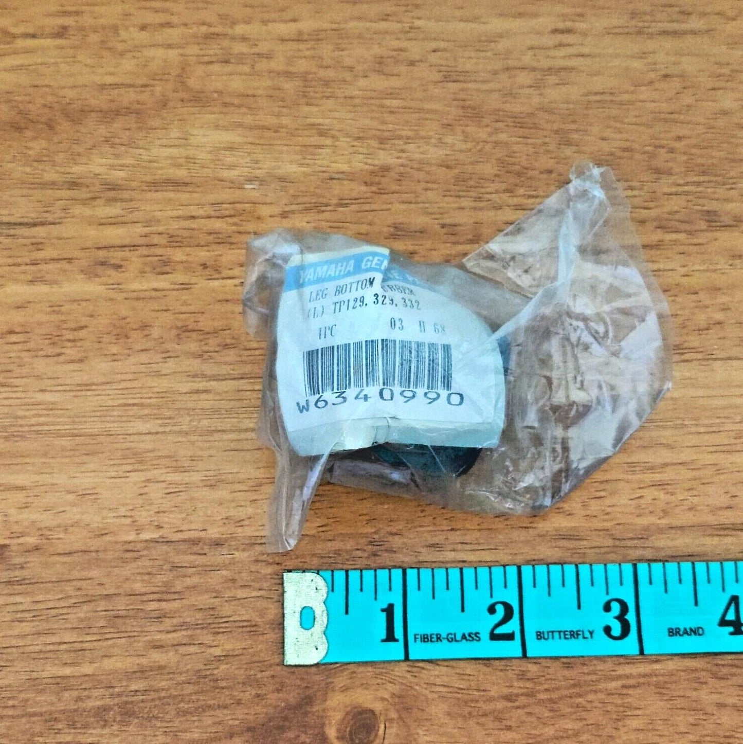 YAMAHA Replacement Parts LEG BOTTOM RUBBER (L) TP-129,TP-329,TP-332 Discontinued