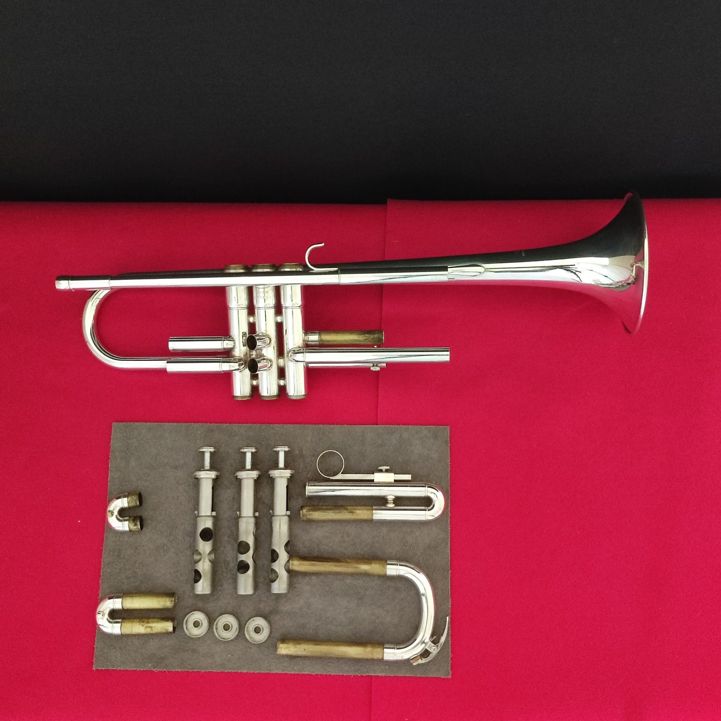 YAMAHA Trumpet YTR-1335S Silver With Signs of Wear