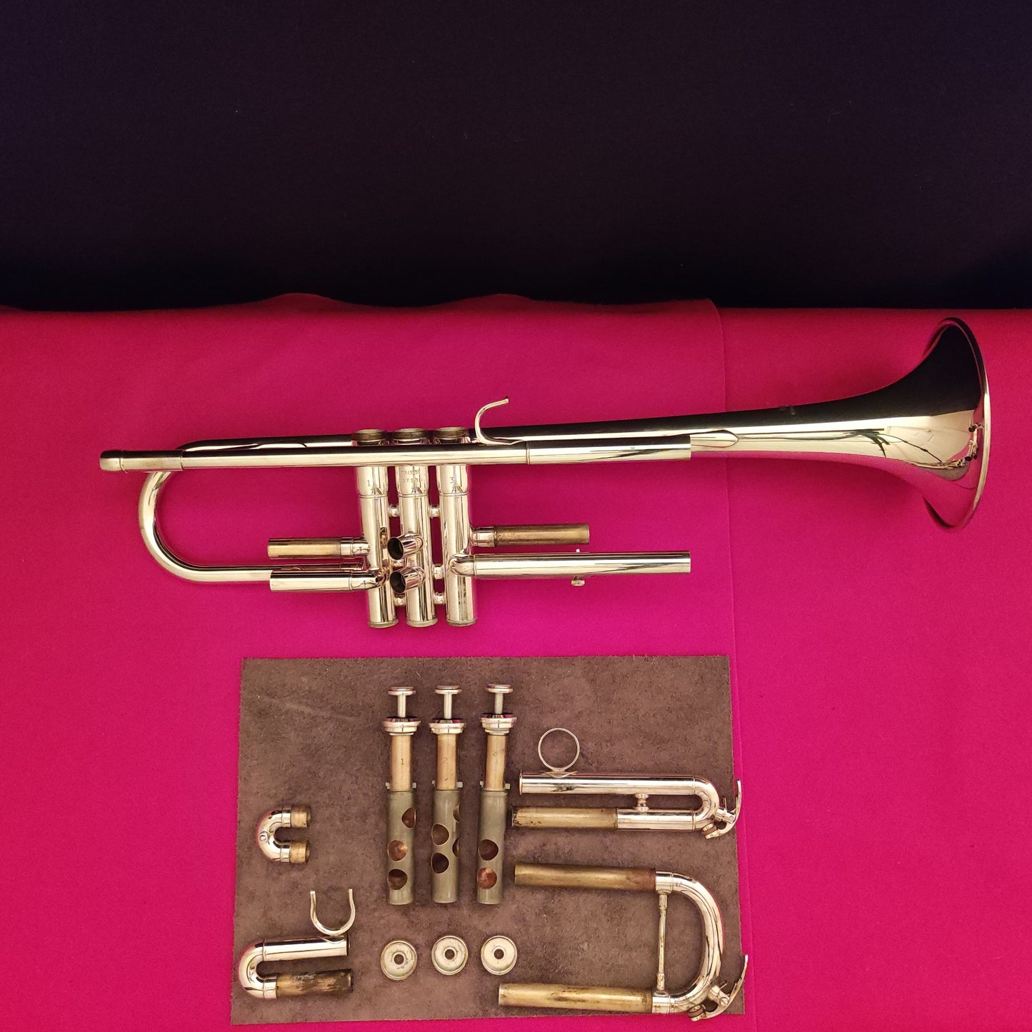 YAMAHA Trumpet YTR-4335GS Silver With Mouthpiece and Case
